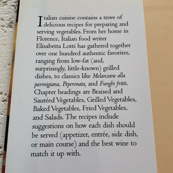 VERDURE Vegetables the Italian way cookbook. - Picture 9 of 11